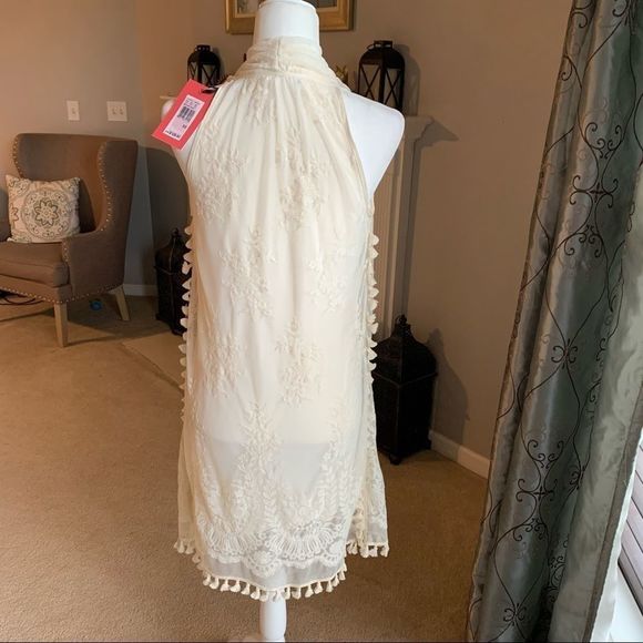 NWT Chelsea & Violet Natural Color Lace Tassel - Picture 7 of 16